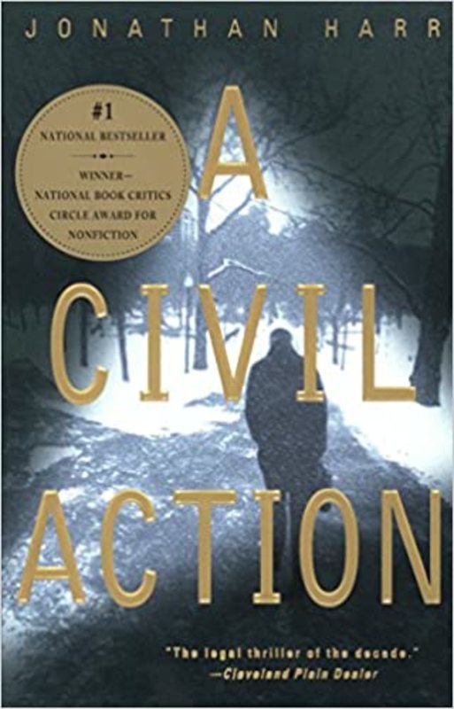 Book cover for "A Civil Action" by Jonathan Harr