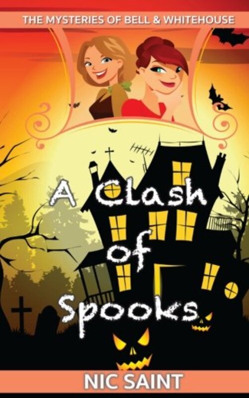 Book cover for "A Clash of Spooks" by Nic Saint