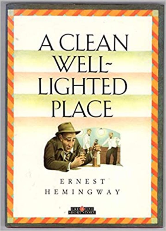 Book cover for "A Clean Well Lighted Place"
