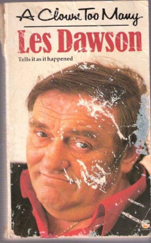 Book cover for "A Clown Too Many" by Les Dawson