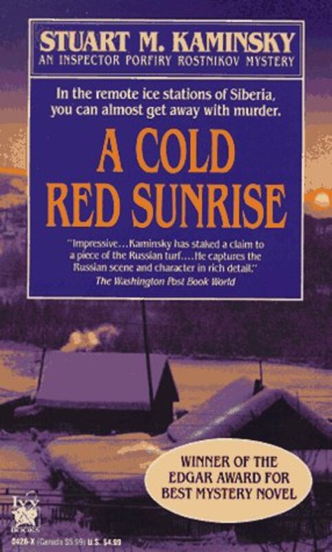 Book cover for "A Cold Red Sunrise" by Stuart M Kaminsky