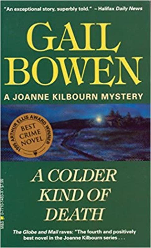 Book cover for "A Colder Kind of Death" by Gail Bowen