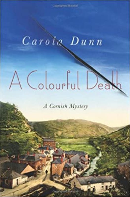 Book cover for "A Colourful Death" by Carola Dunn