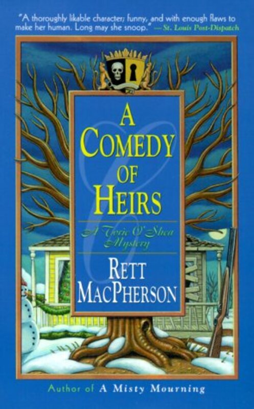 Book cover for "A Comedy of Heirs" by Rett MacPherson