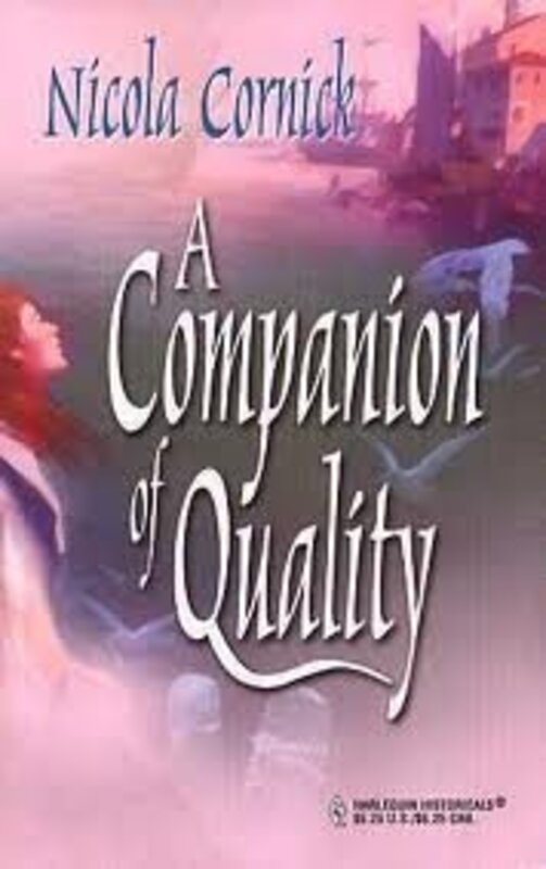 Book cover for "A Companion of Quality" by Nicola Cornick