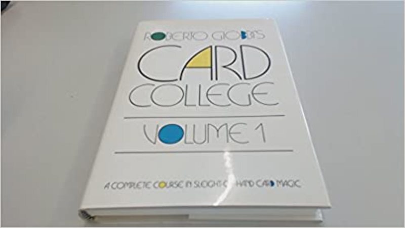 Book cover for "A Complete Course in Sleight-of-Hand Card Magic" by Roberto Giobbi