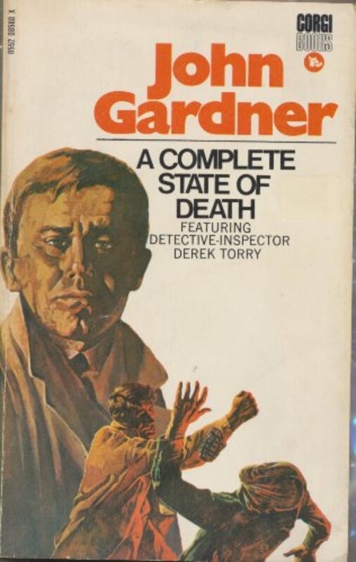 Book cover for "A Complete State of Death" by John Gardner