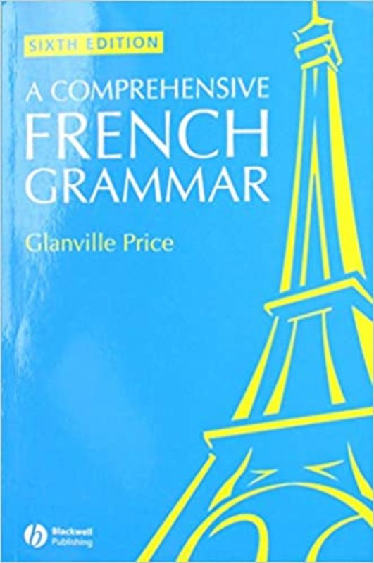 Book cover for "A Comprehensive French Grammar" by Glanville Price