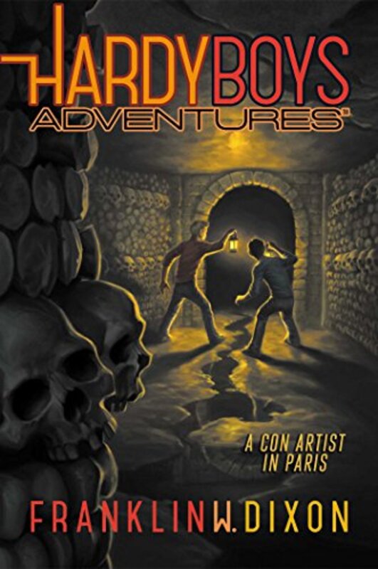 Book cover for "A Con Artist in Paris" by Franklin W Dixon