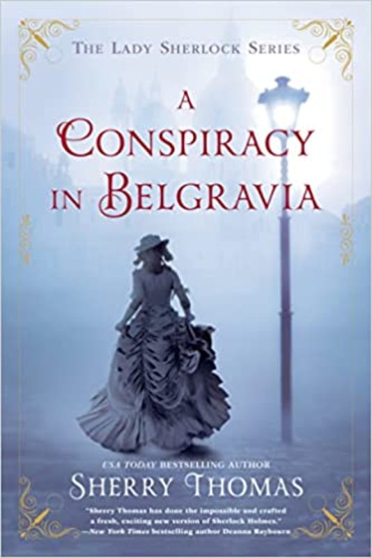 Book cover for "A Conspiracy in Belgravia" by Sherry Thomas
