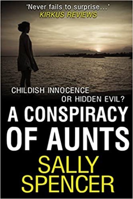 Book cover for "A Conspiracy of Aunts" by Sally Spencer
