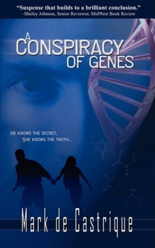 Book cover for "A Conspiracy of Genes" by Mark de Castrique