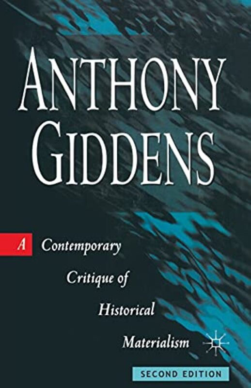 Book cover for "A Contemporary Critique of Historical Materialism" by Anthony Giddens