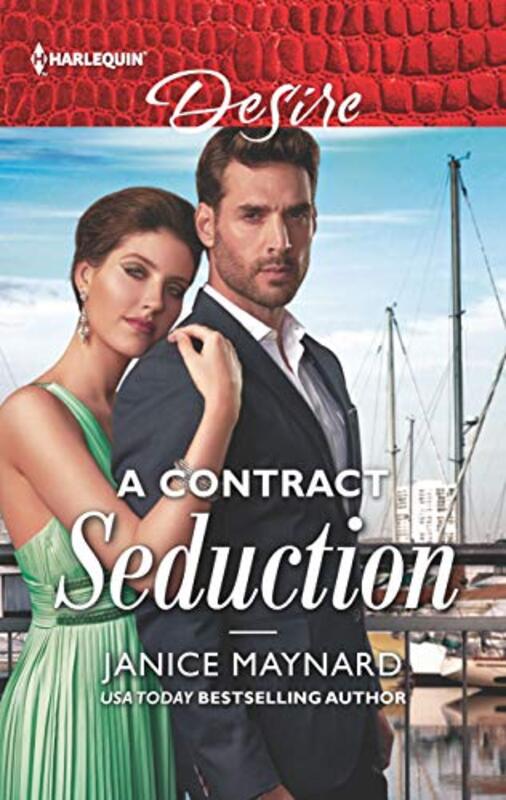 Book cover for "A Contract Seduction" by Janice Maynard