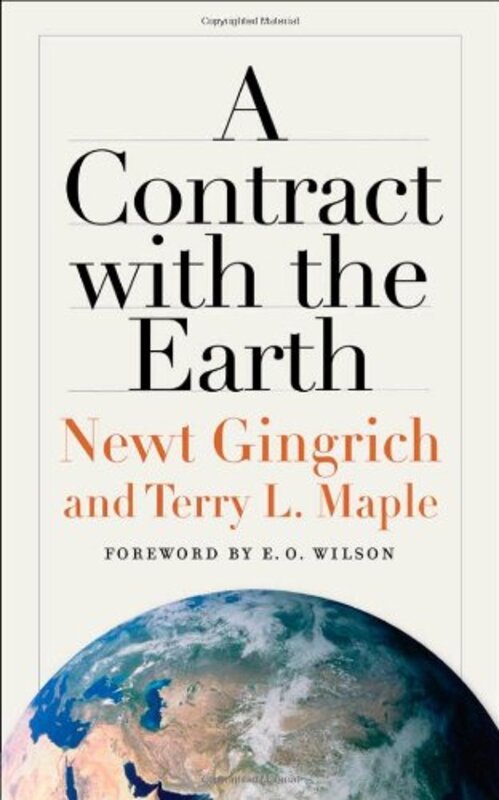 Book cover for "A Contract with the Earth"