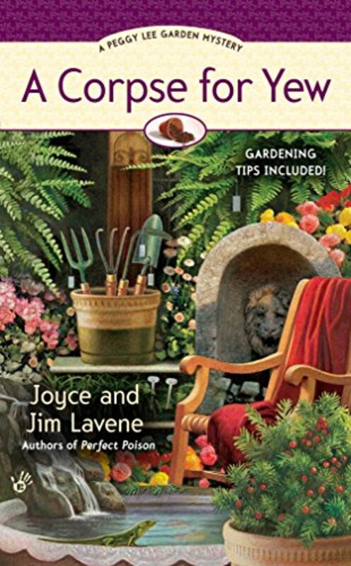 Book cover for "A Corpse for Yew" by Joyce and Jim Lavene