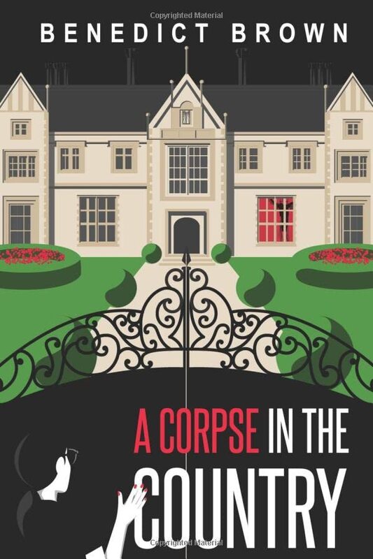 Book cover for "A Corpse in the Country" by Benedict Brown
