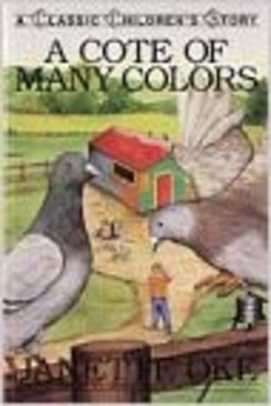 Book cover for "A Cote of Many Colors" by Janette Oke