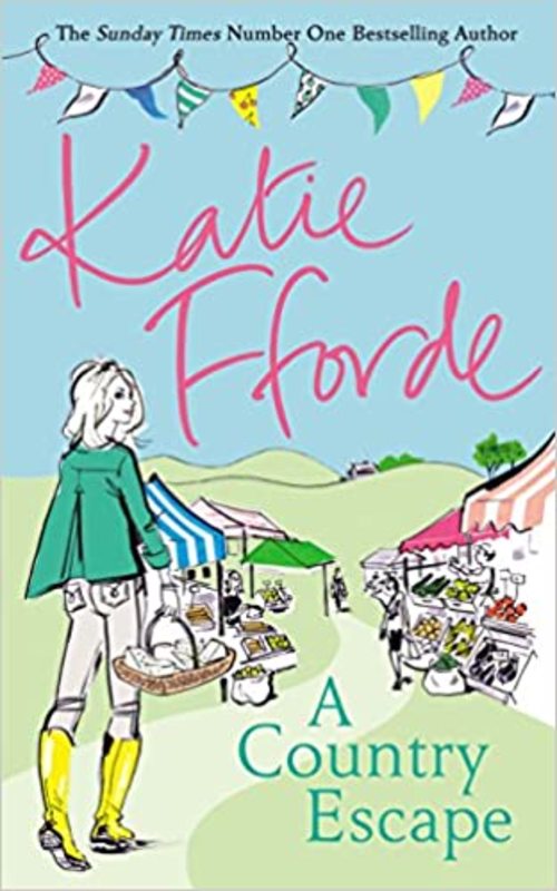 Book cover for "A Country Escape" by Katie Fforde