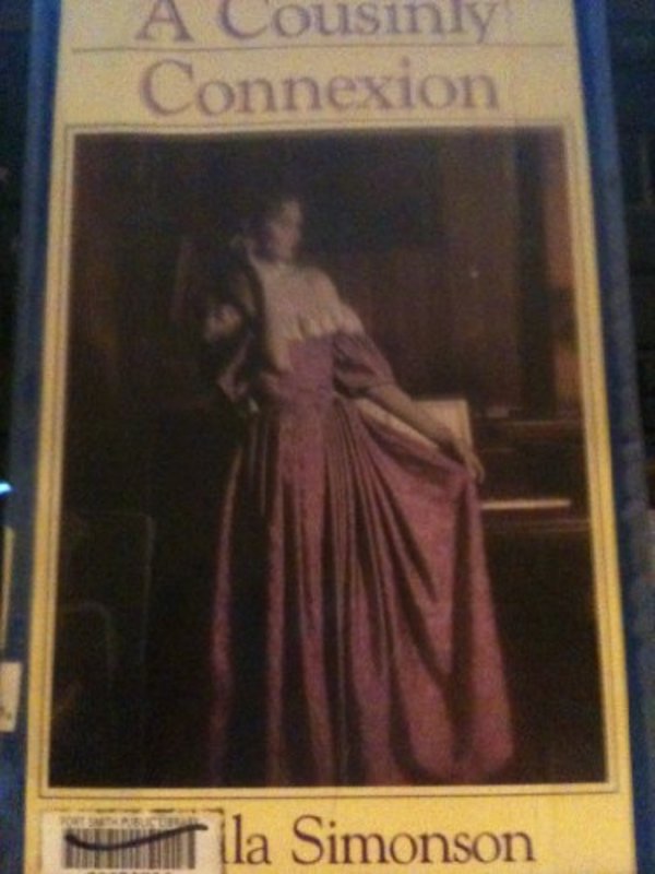 Book cover for "A Cousinly Connexion" by Sheila Simonson