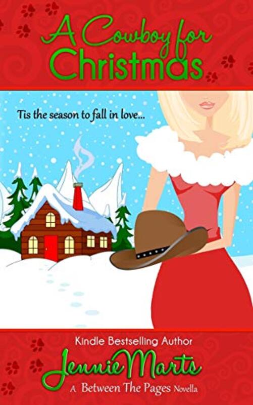 Book cover for "A Cowboy For Christmas" by Jennie Marts