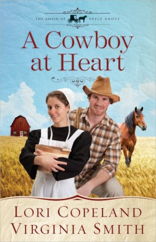 Book cover for "A Cowboy at Heart" by Virginia Smith