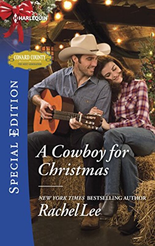 Book cover for "A Cowboy for Christmas" by Rachel Lee