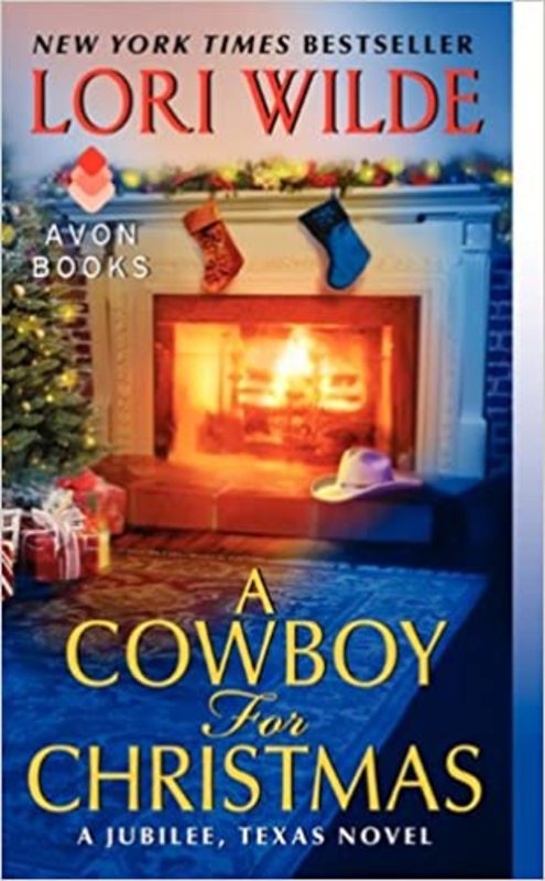 Book cover for "A Cowboy for Christmas" by Lori Wilde