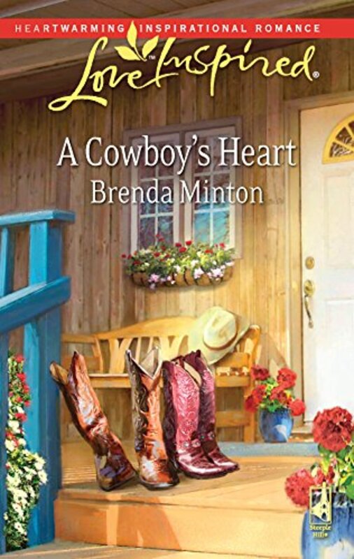 Book cover for "A Cowboy's Heart" by Brenda Minton