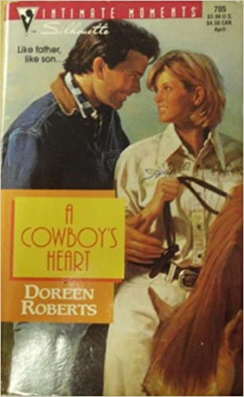 Book cover for "A Cowboy's Heart" by Kate Kingsbury