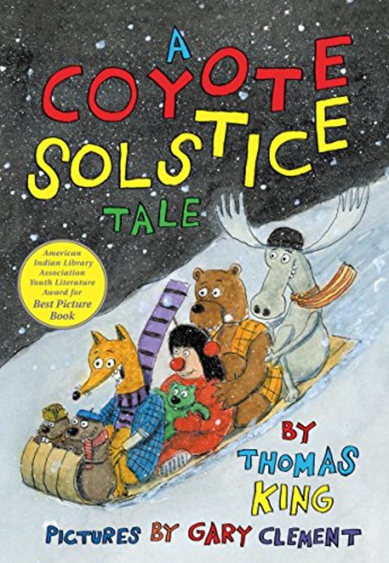 Book cover for "A Coyote Solstice Tale" by Thomas King