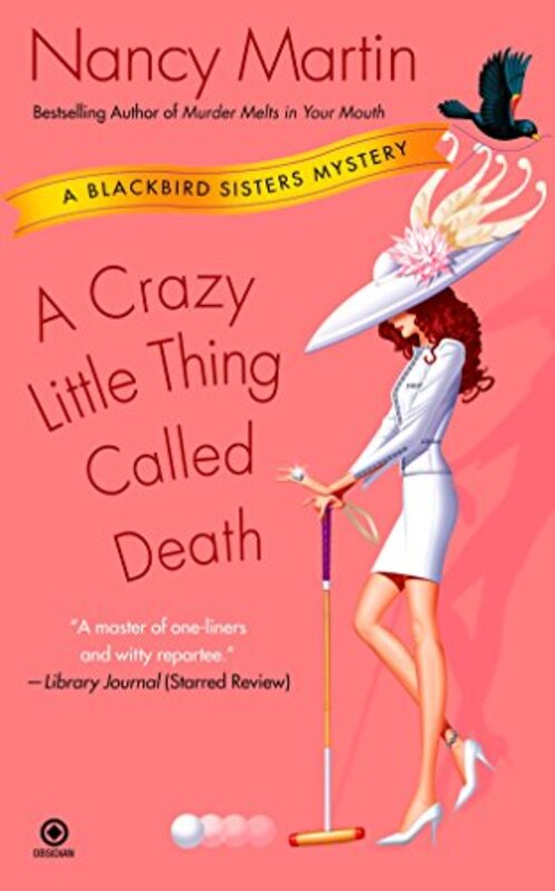 Book cover for "A Crazy Little Thing Called Death" by Nancy Martin