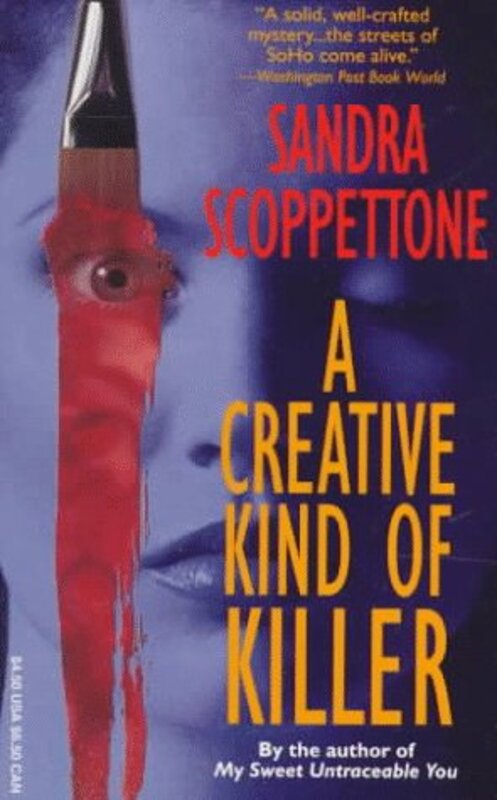 Book cover for "A Creative Kind of Killer" by Sandra Scoppettone