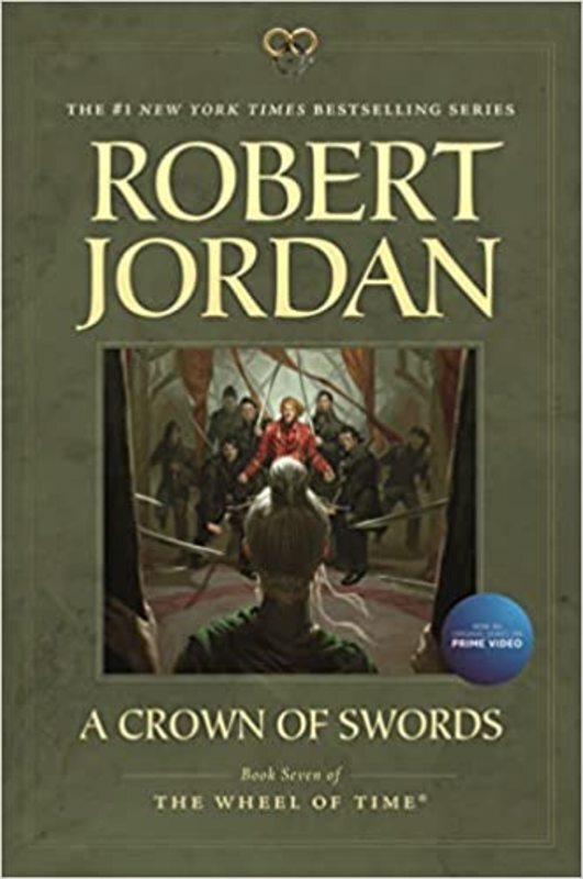 Book cover for "A Crown of Swords" by Robert Jordan