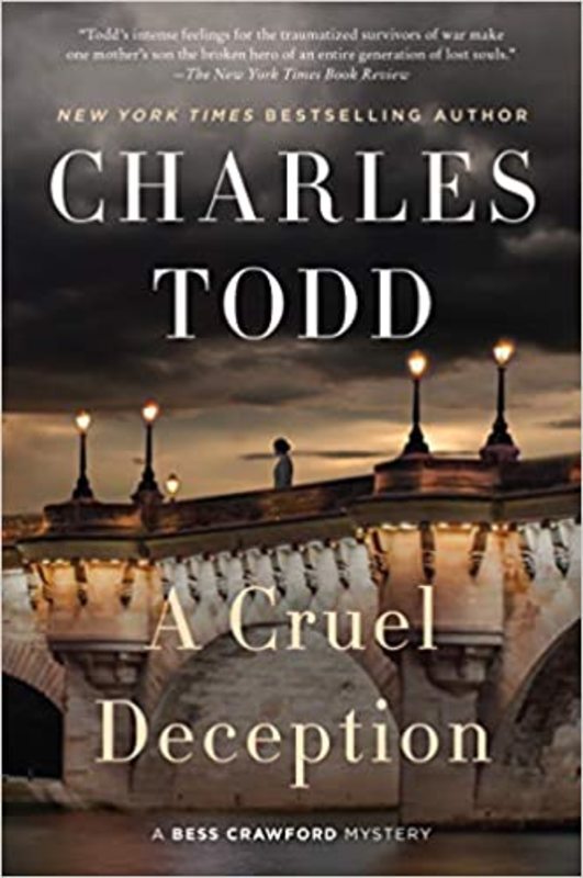Book cover for "A Cruel Deception" by Charles Todd