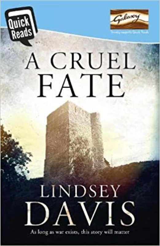 Book cover for "A Cruel Fate" by Lindsey Davis