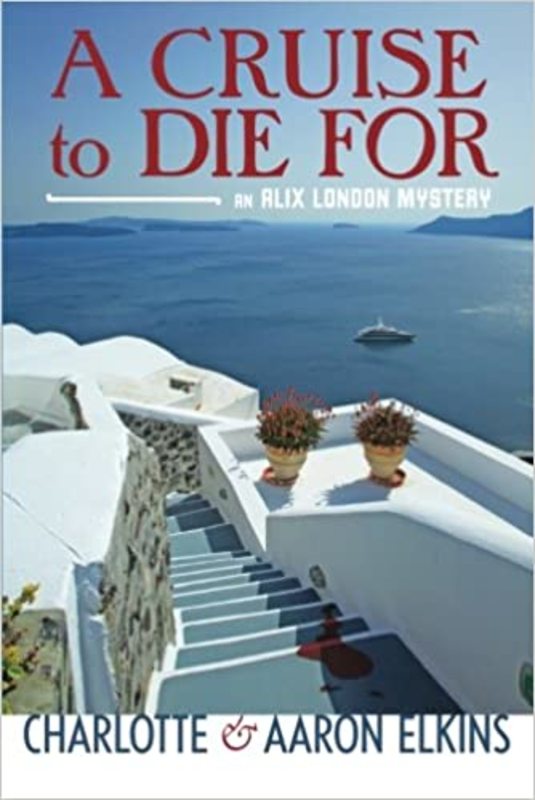 Book cover for "A Cruise to Die For" by Aaron Elkins