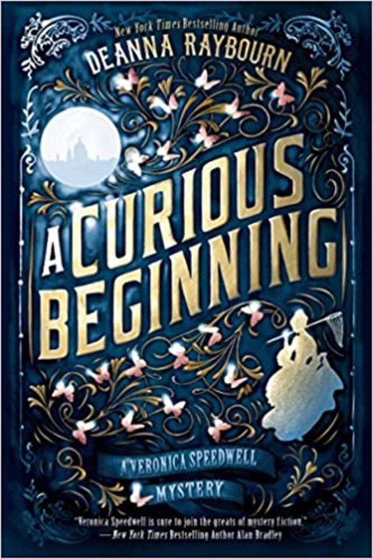 Book cover for "A Curious Beginning" by Deanna Raybourn