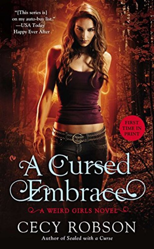 Book cover for "A Cursed Embrace" by Cecy Robson