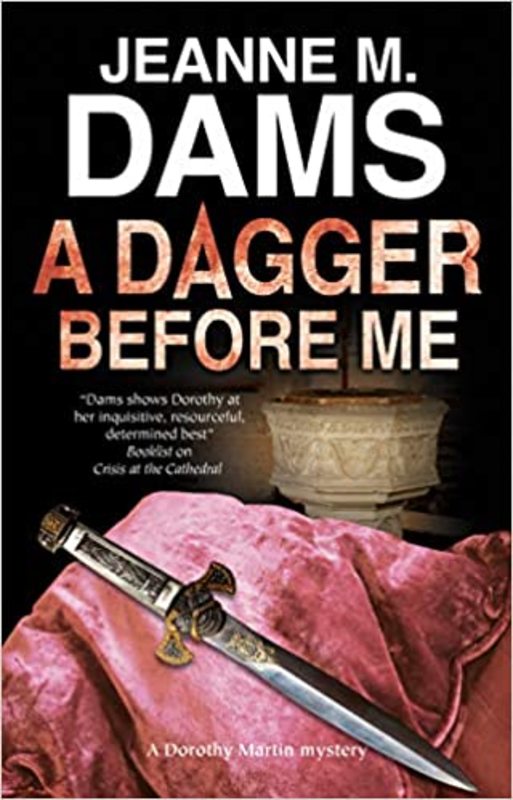 Book cover for "A Dagger Before Me" by Jeanne M Dams