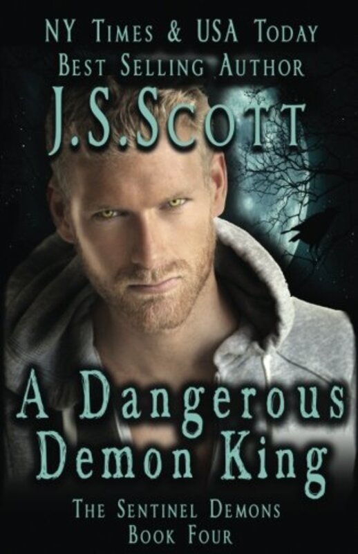Book cover for "A Dangerous Demon King" by JS Scott