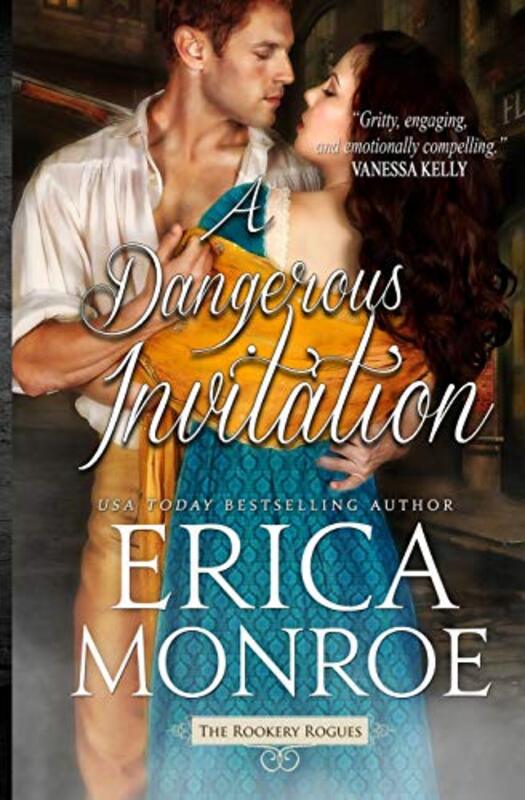 Book cover for "A Dangerous Invitation" by Erica Monroe
