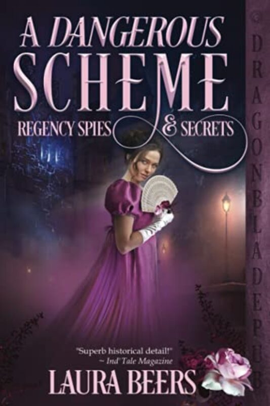 Book cover for "A Dangerous Scheme" by Laura Beers