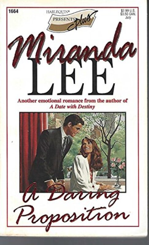 Book cover for "A Daring Proposition" by Miranda Lee