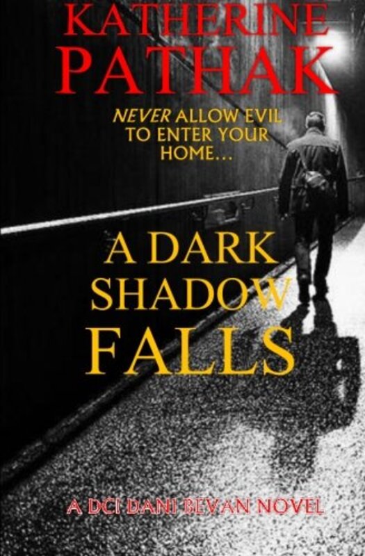 Book cover for "A Dark Shadow Falls" by Katherine Pathak