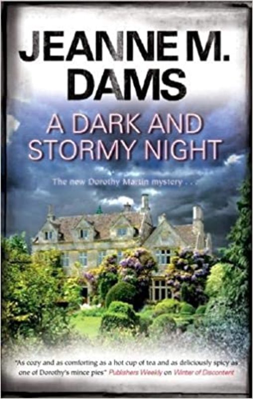 Book cover for "A Dark and Stormy Night" by Jeanne M Dams