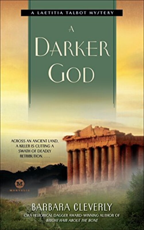 Book cover for "A Darker God" by Barbara Cleverly