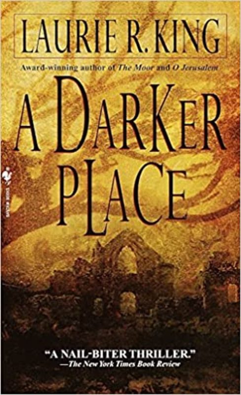 Book cover for "A Darker Place" by Laurie R King