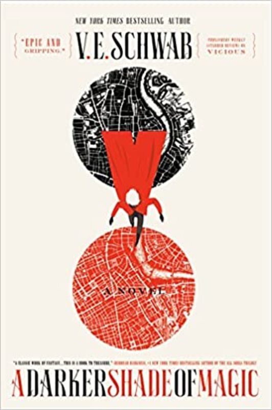 Book cover for "A Darker Shade of Magic" by V.E. Schwab