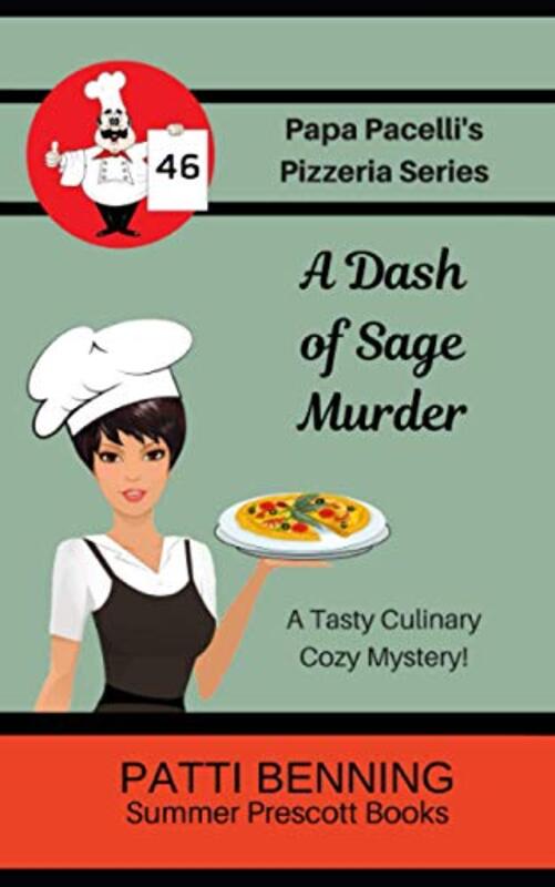 Book cover for "A Dash of Sage Murder" by Patti Benning